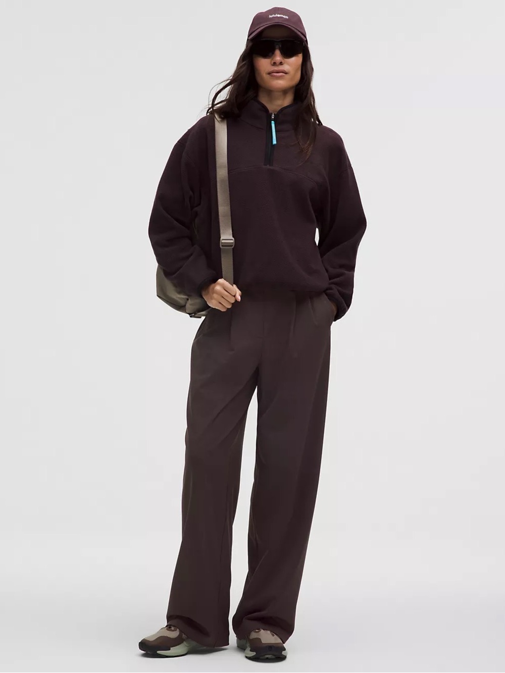 lululemon athletica Wide-Leg Pants in Sequoia